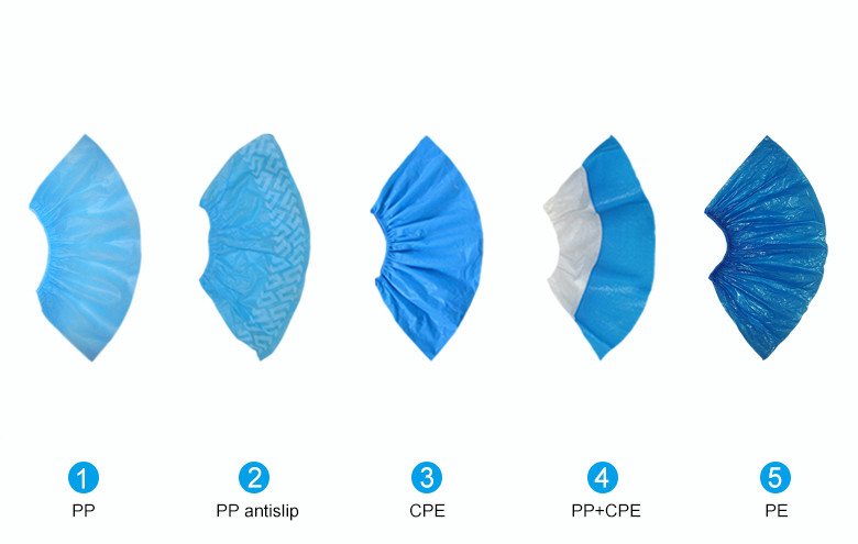 FDA Anti Skid 30g PP Nonwoven Disposable Shoe Cover