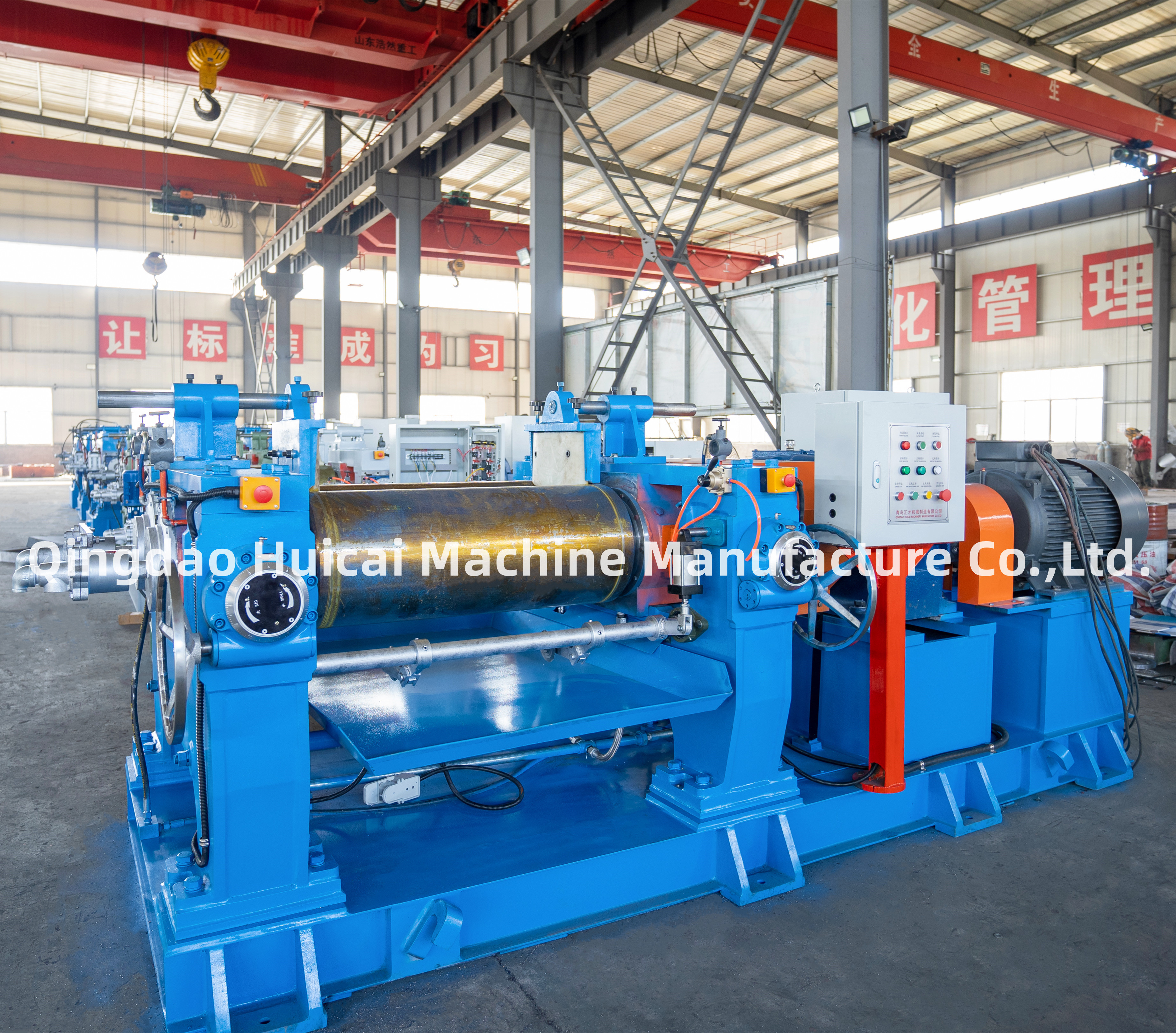 1 1.25 Roll Ratio 30kW Two Roll Rubber Mixing Machine for Accurate Mixing