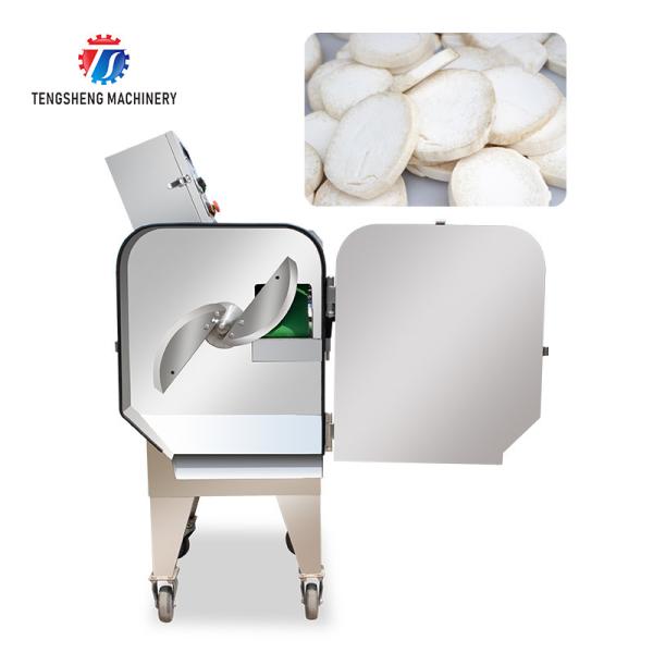 1.25KW 800Kg / Hour Vegetable Cutting Machine Potato Slicer Cubes