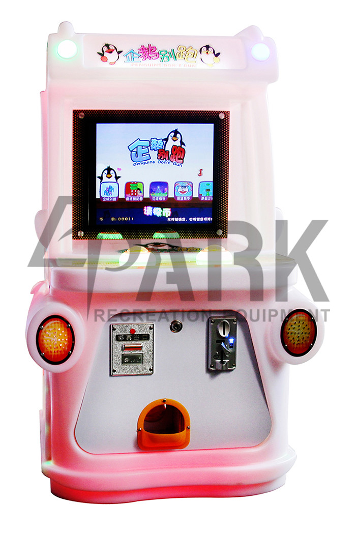 Child Coin Operated Penguin Don't Run Game Machine For Game Center