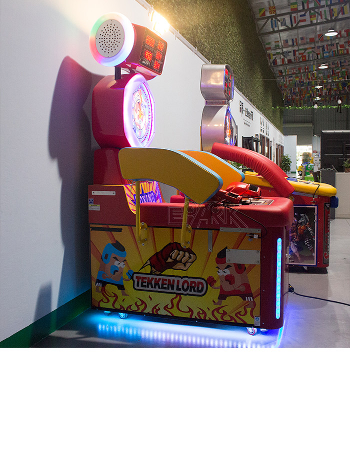 220V Redemption Game Machine Boxing King Punching Games With Ticket Function