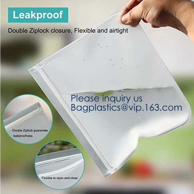 Reusable Transparent PVC Colored Bubble Zip lockk Bag,Eva/pe/pvc Zip lockk Frosted Biodegradable Clear Cellphone Garment Bag