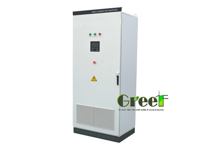 3 Phase On Grid Inverter , Grid Tie Inverter Output Frequency 50Hz 60Hz