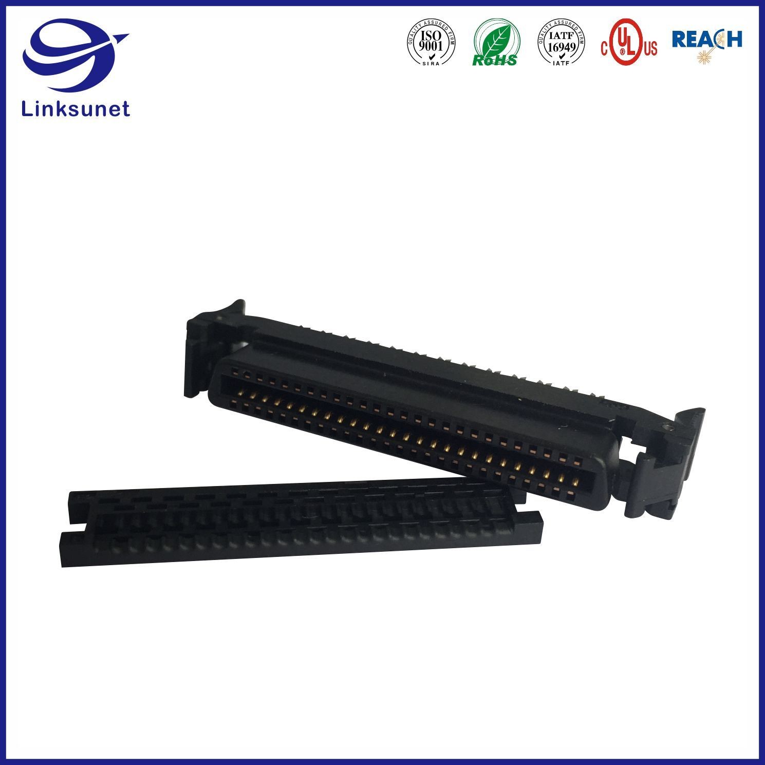 FX2B 1.27mm AC 125 V Gold HRS Cable Connector for Various machines