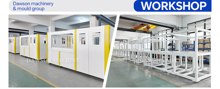 Automatic 330ml Plastic Bottle Blow Molding Machine For PET Drink Juice Bottle