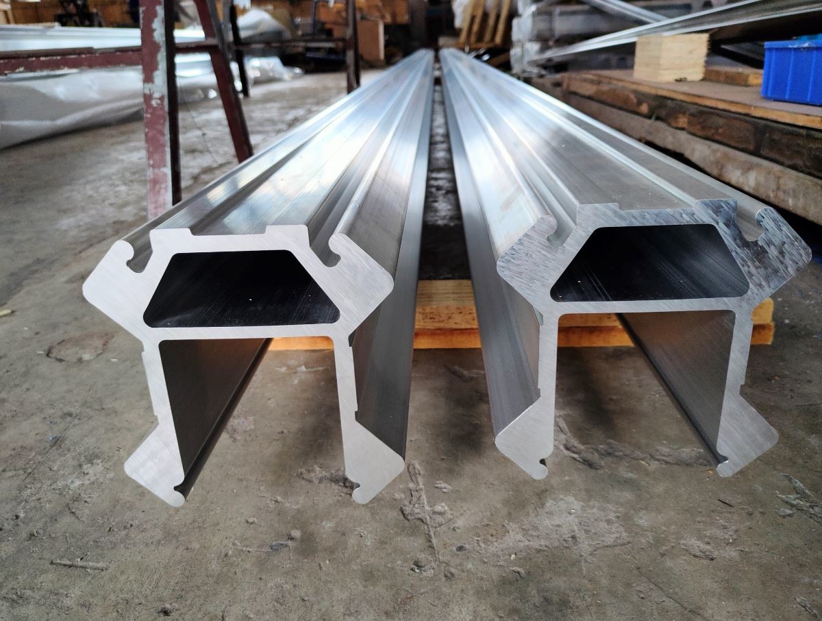 Mill Finish 7.25M Long Aluminium Extruded Profiles For Blasting