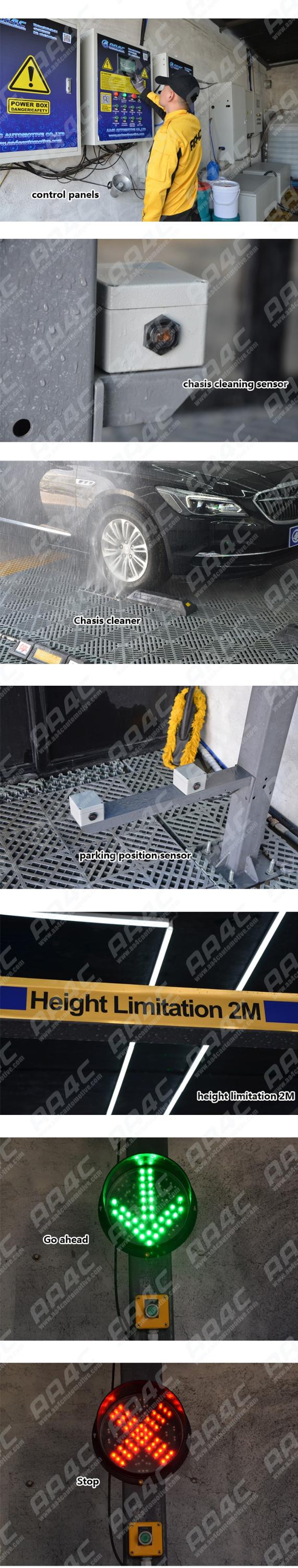 AA4C touchless contactless automatic car washing machine vehicle cleaning system auto shop washing machine AA-TCW360YL