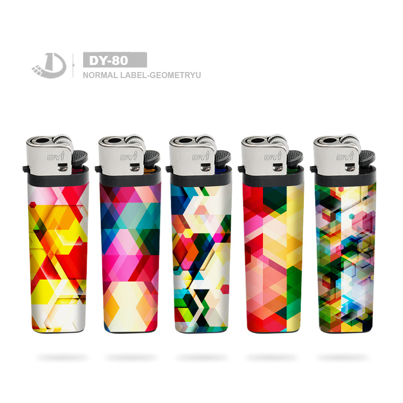 2023 Manufacturer Wholesale Cigarette Lighter Disposable Plastic Flint Gas Lighte