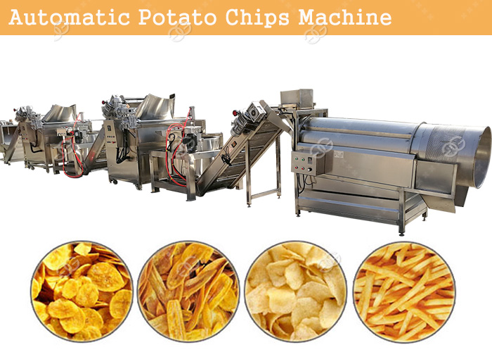 Automatic Potato Chips Making Machine