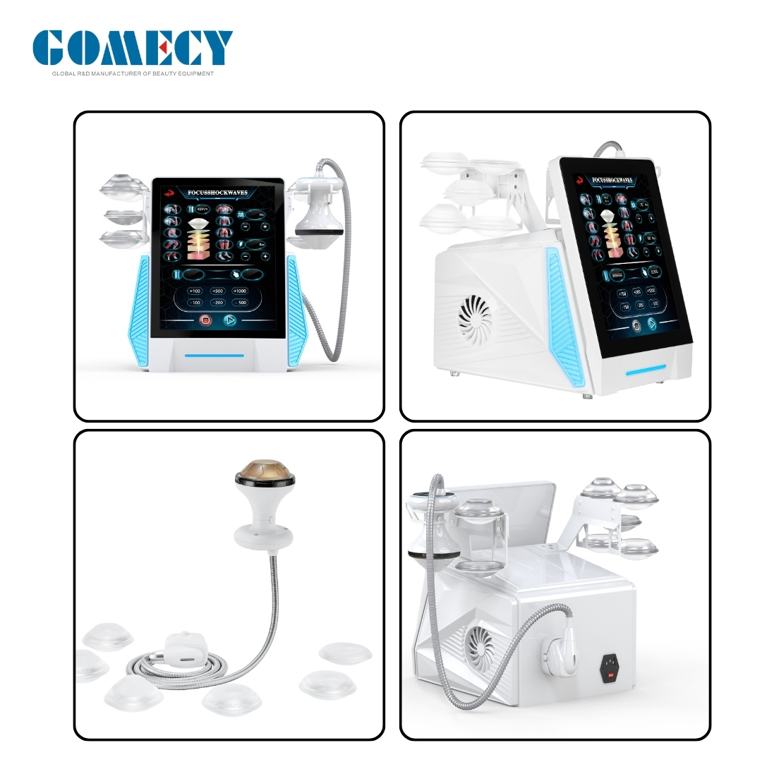 Focus Shockwave Therapy Machine for Safe and Accurate Treatment of Tendon Damage and Blood Circulation