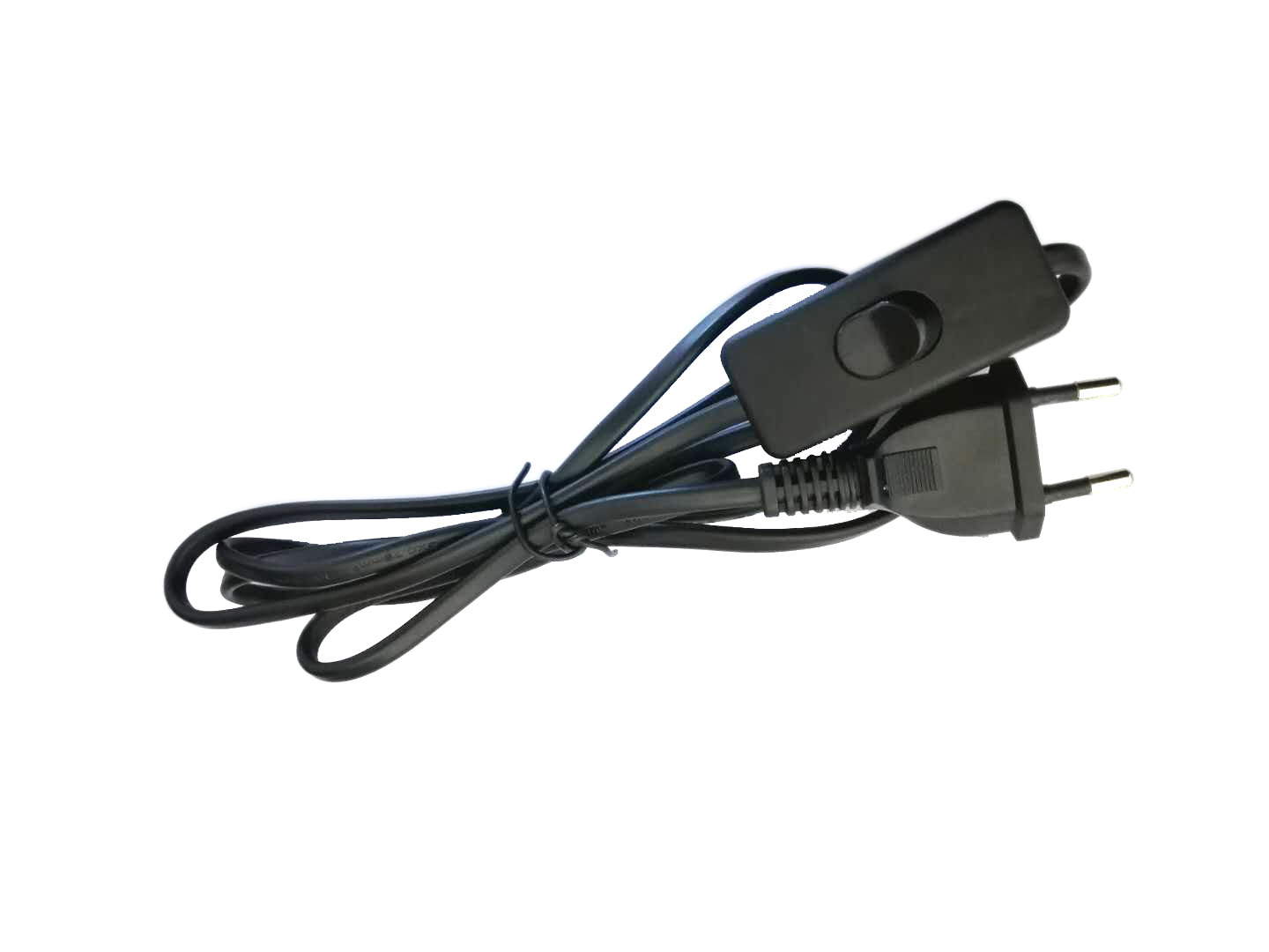 Durable Laptop VDE Power Cord Waterproof With 2 Pin European Plug