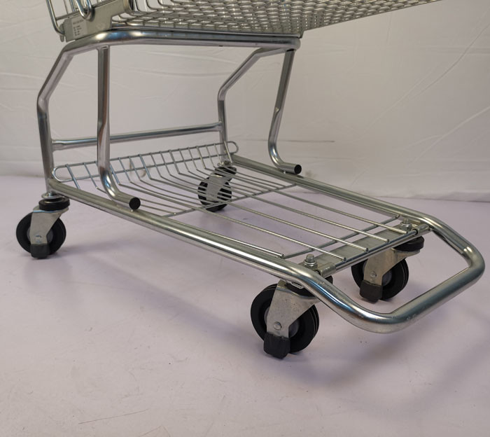 CE 125L Chain Store Supermarket Grocery Cart Metal Wire Trolley