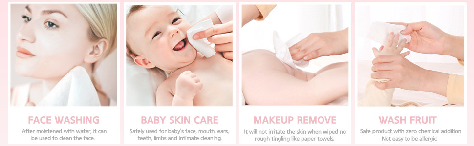 Facial Towel Disposable Dry Wipes