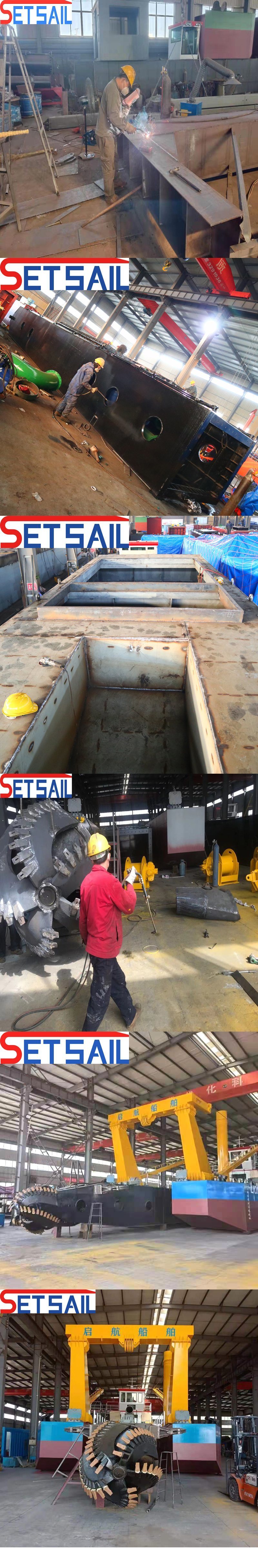 Diesel Engine Power Hydraulic 20inch Cutter Suction Dredger