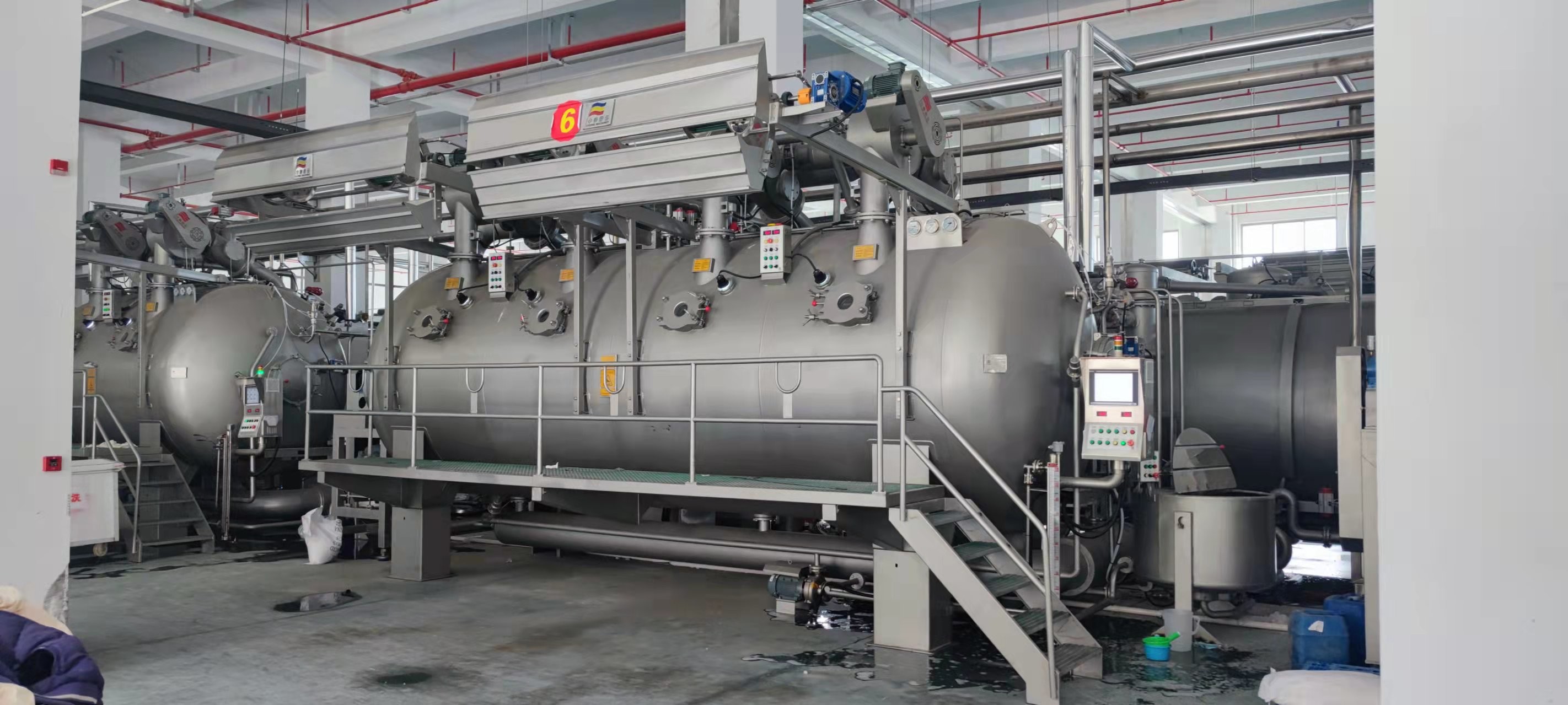High Efficiency HTHP Yarn Dyeing Machine Full Automatic Control System