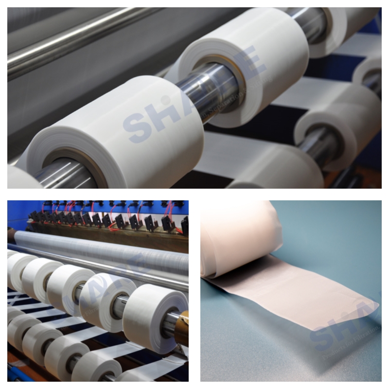 Polypropylene Filter Mesh Ribbons Strips Belts Continuous Single Or Double Seam Tubular Ribbons
