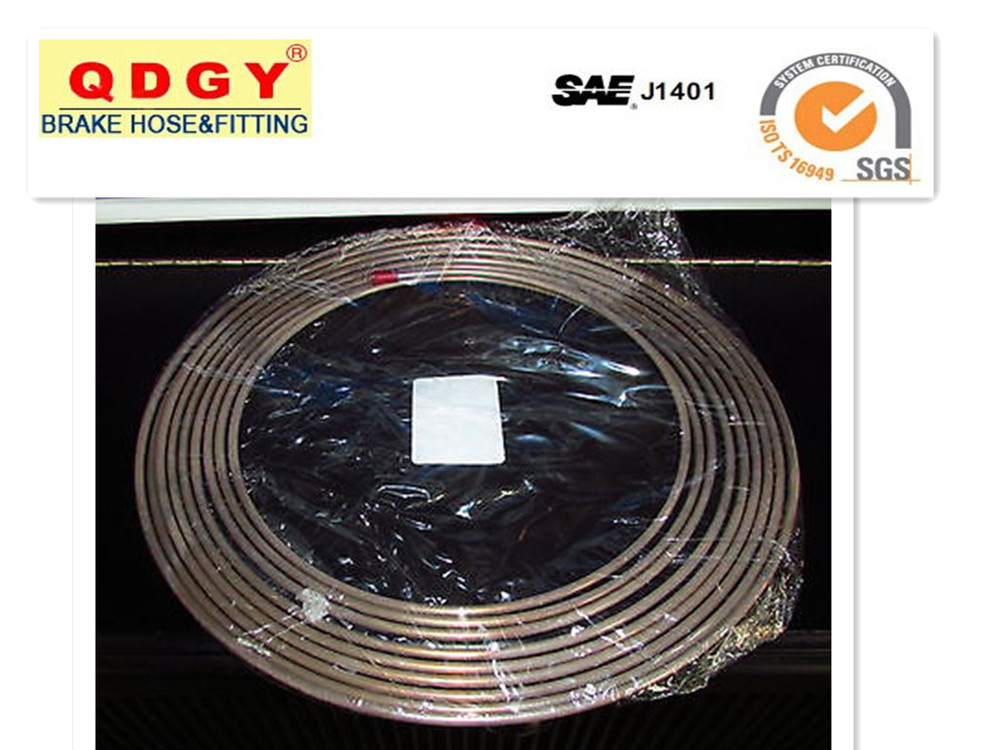 copper coated double wall type steel pipe bundy tube 3/16(4.76mm)