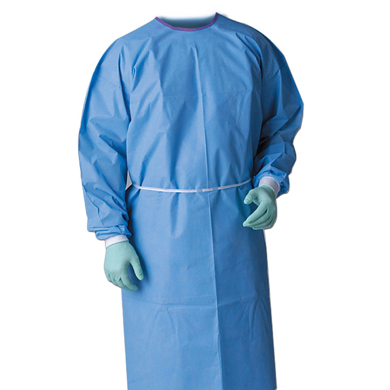 Nonwoven Sterile Surgical Gowns EN13795 SSMMS Gown Hospital Use