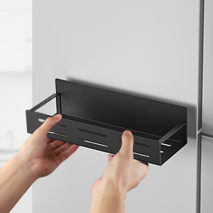 Kitchen Organizer Magnetic Shelves For Refrigerator Eco-Friendly And Stocked