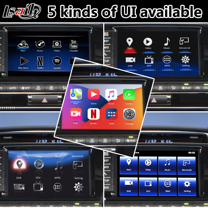 Lsailt Android Video Interface for Toyota Land Cruiser 200 V8 LC200 2012-2015