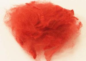  Custom Recycled Polyester Fiber , Reliance Polyester Staple Fibre Flame Retardant Manufactures