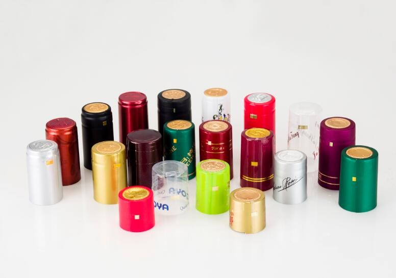 Heat shrink/ PVC capsules for bottles of wine grappa spirits oil vinegar and beer