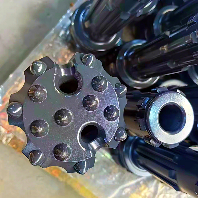 SANROCK DTH Drill Bit Mining Drilling Bit Hard Rock Drill Tools DTH Button Drill Bit