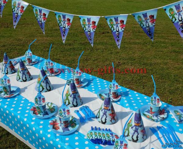 Mask Hero Kids Birthday Party Decoration Set Party Supplies Baby Birthday Pack