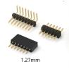 Buy cheap Round 1.27mm Male Female Straight Pin Header 2-40p Dip Smt Single Row PCB 2mm 2 from wholesalers