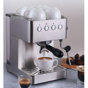 China CRM3005E Silver Silver Espresso Machine , 15bar Home Espresso Maker on sale