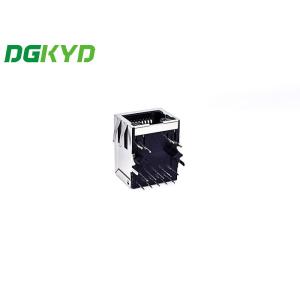 TAB DOWN 1X1 RJ45 Shielded Connector With Filter Outlet