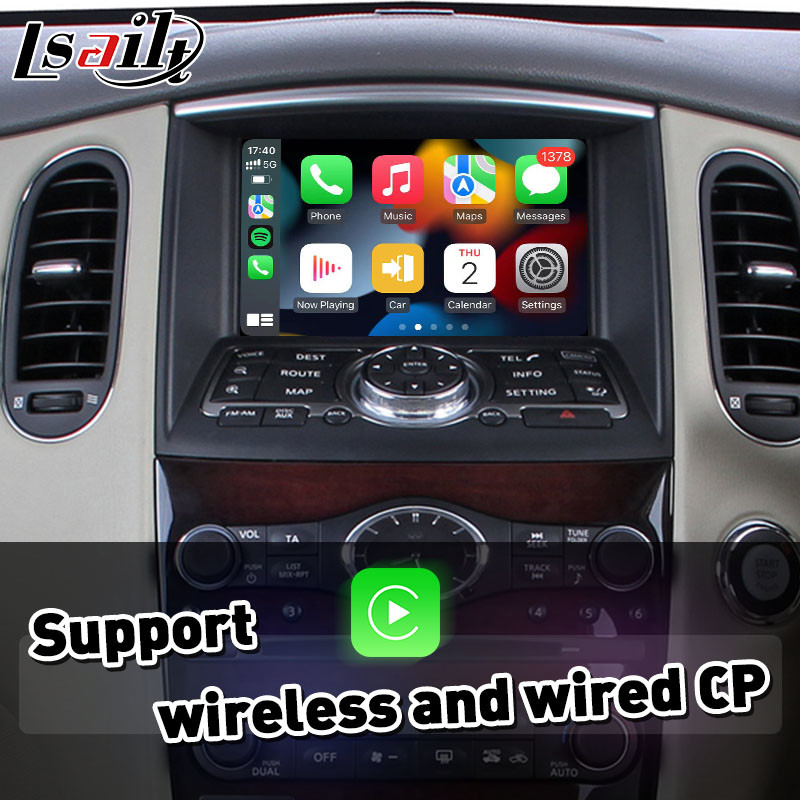 Lsailt Wireless AA Carplay Interface for Infiniti EX EX25 EX35 EX37 EX30d 2007-2013