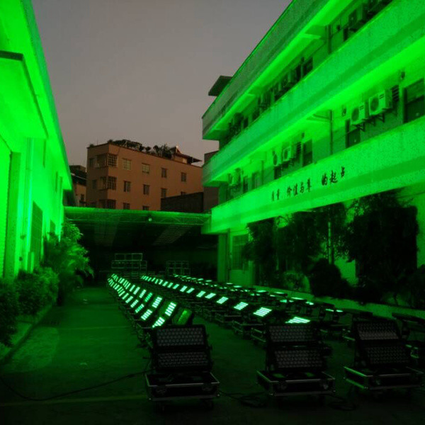 Free shipping China High quality 6IN1 120*18W Waterproof RGBWA UV IP65 Outdoor LED City Color Wash Light
