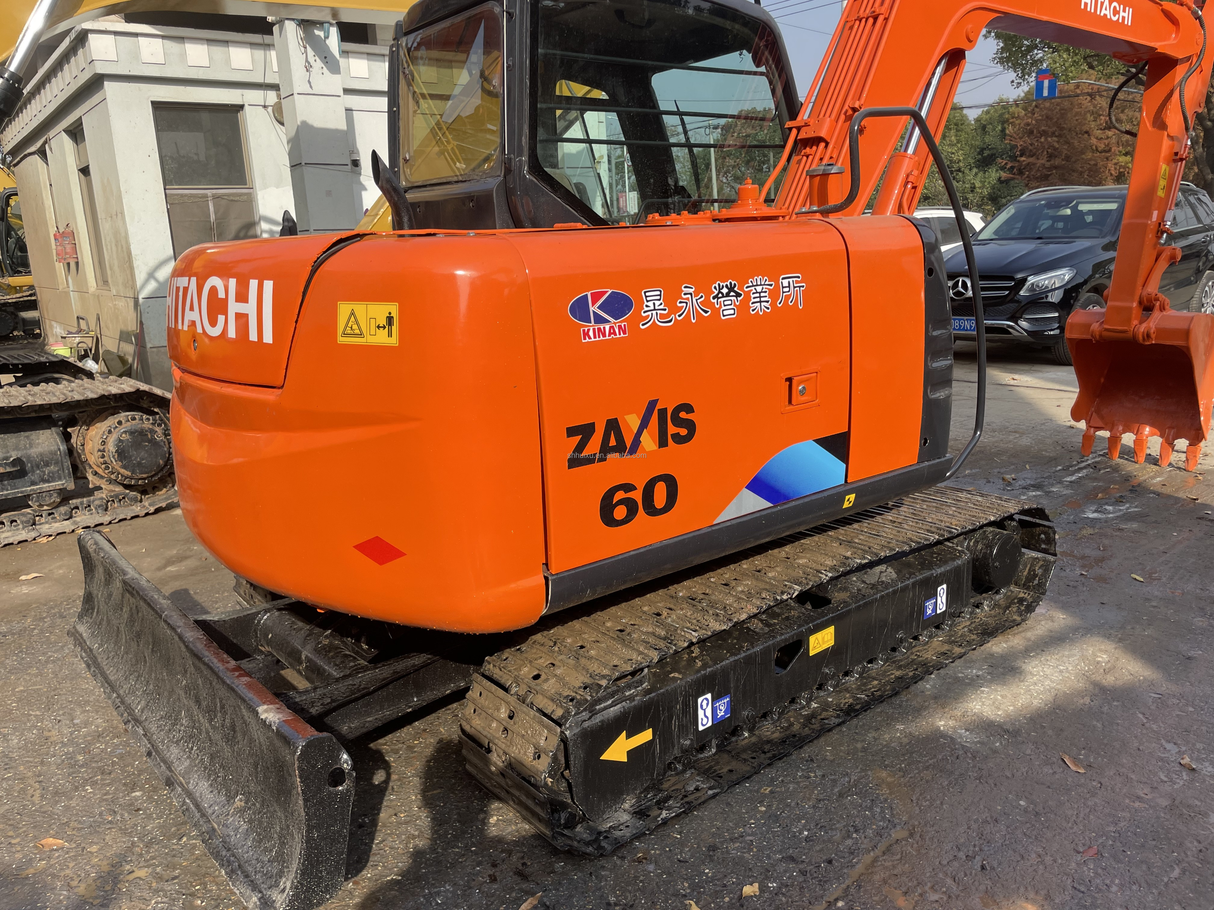 90%NEW Used Excavator hitachi ZX60 mini excavator 6ton second hand excavator in japan