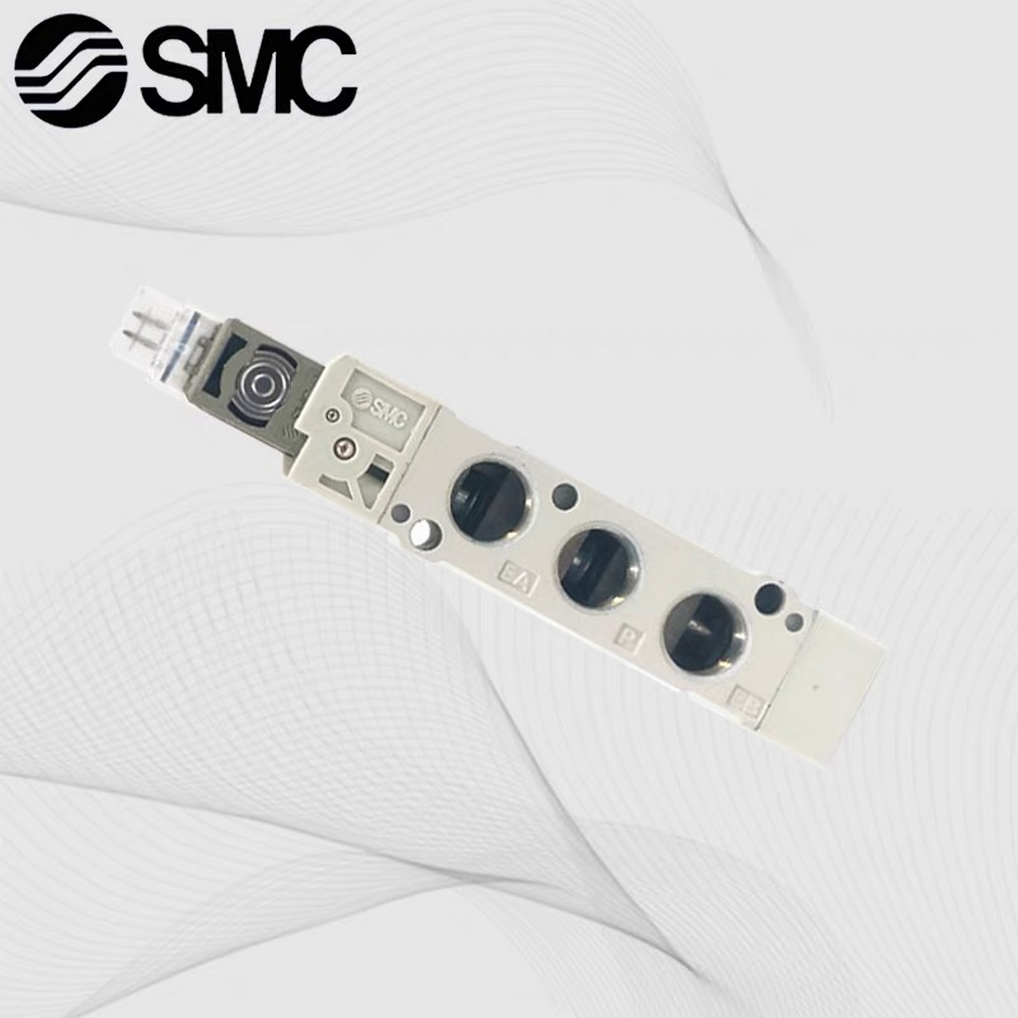 Solenoid Valve SY5120-5LZD-01 SMC2 Position Single DC24V Port Size 1/8 Thread Piping