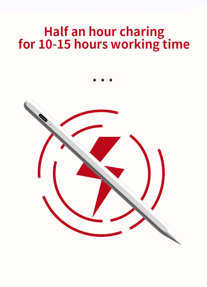 write draw pressure sensitive Plastic Tip Stylus Pencil without Battery