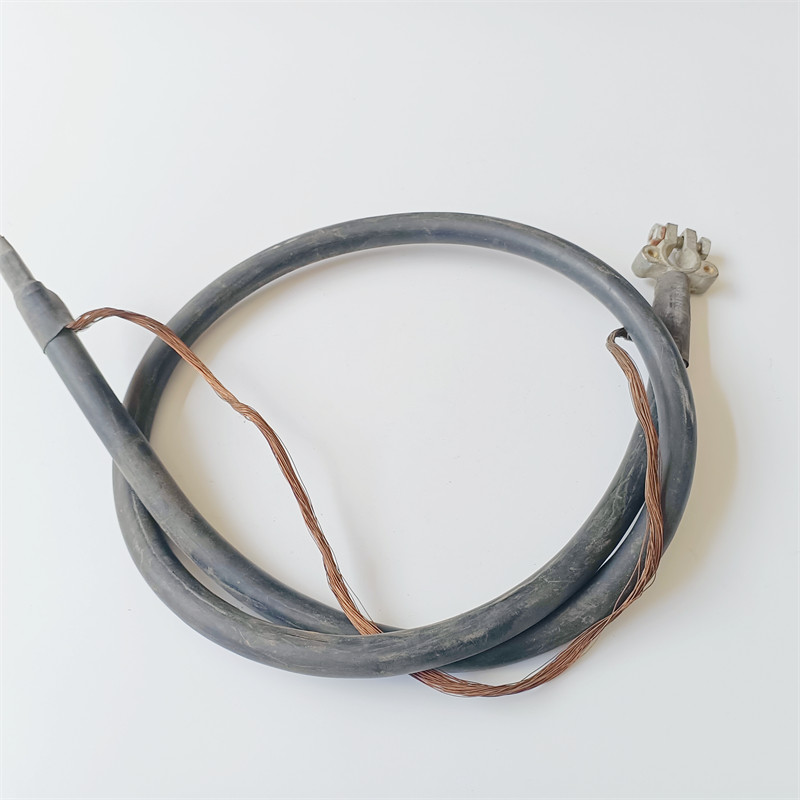 Copper Battery Starter Cable , Battery Booster Cables With Terminals / Terminal Covers