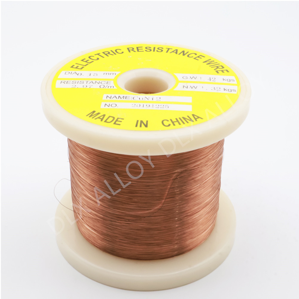 High Quality Heat Resistance Alloy CuNi6 Copper Wire/CuNi Wire