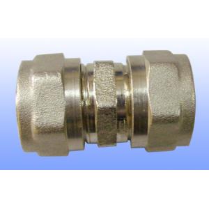 China compression brass fitting equal straight for PEX-AL-PEX on sale