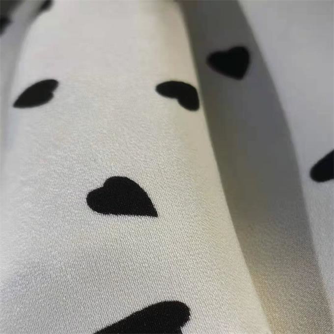 Twill Printed Chiffon Fabric By The Yard 75dx75d 120gsm