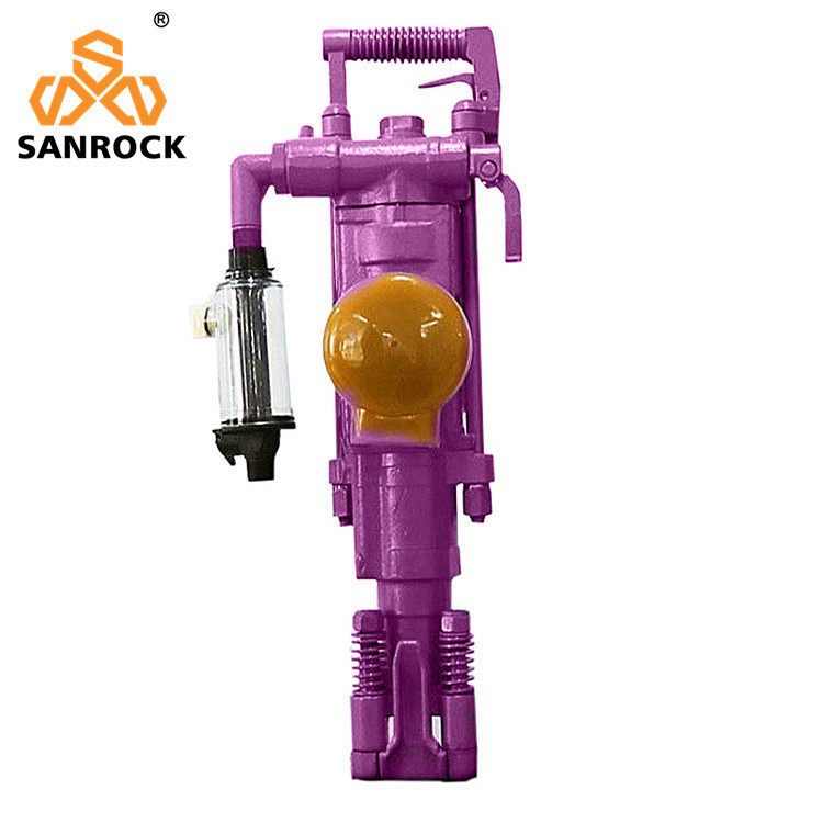 80 mm Cylinder Diameter YT27 Air Leg Jack Hammer Portable Rock Drill for Coal Mining