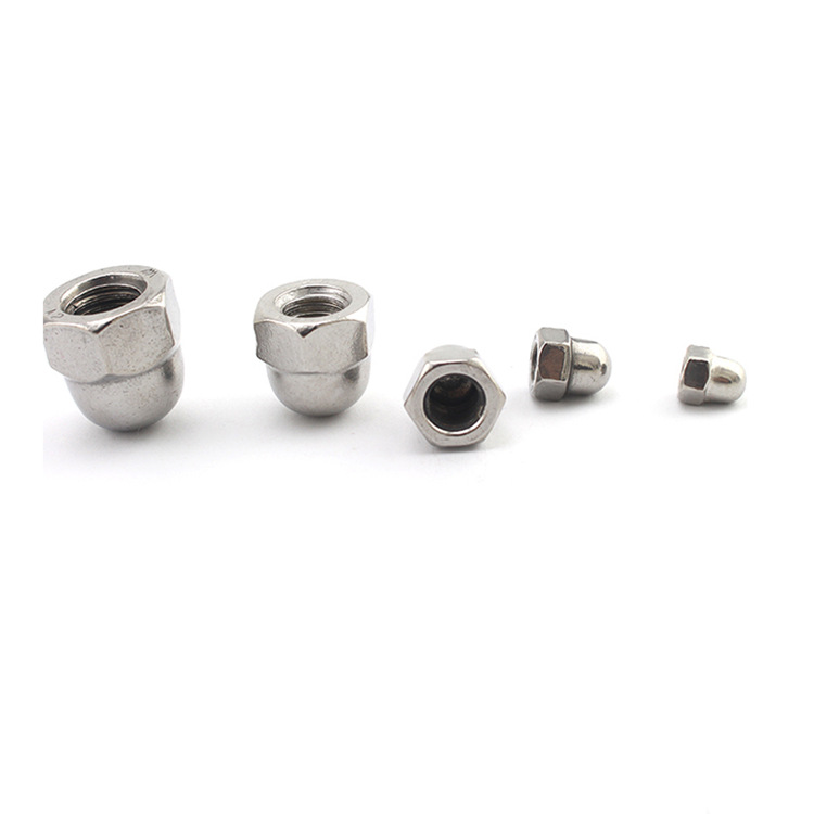 Metric Carbon Steel DIN 1587 Hexagon Flange Domed End Acorn Nuts M6 Dome Nut