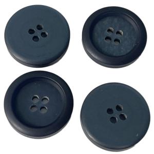 FC Resin Blue Coat Buttons With Special Face 38L Use For Coat Sweater