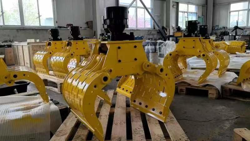 Grabbing machine Demolition And Scrap Metal Sorting Grapple Excavator Attachment Grapple