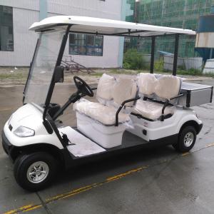 China AC System 4 Seater Electric Golf Cart Utility Vehicle Service Cargo Carts on sale
