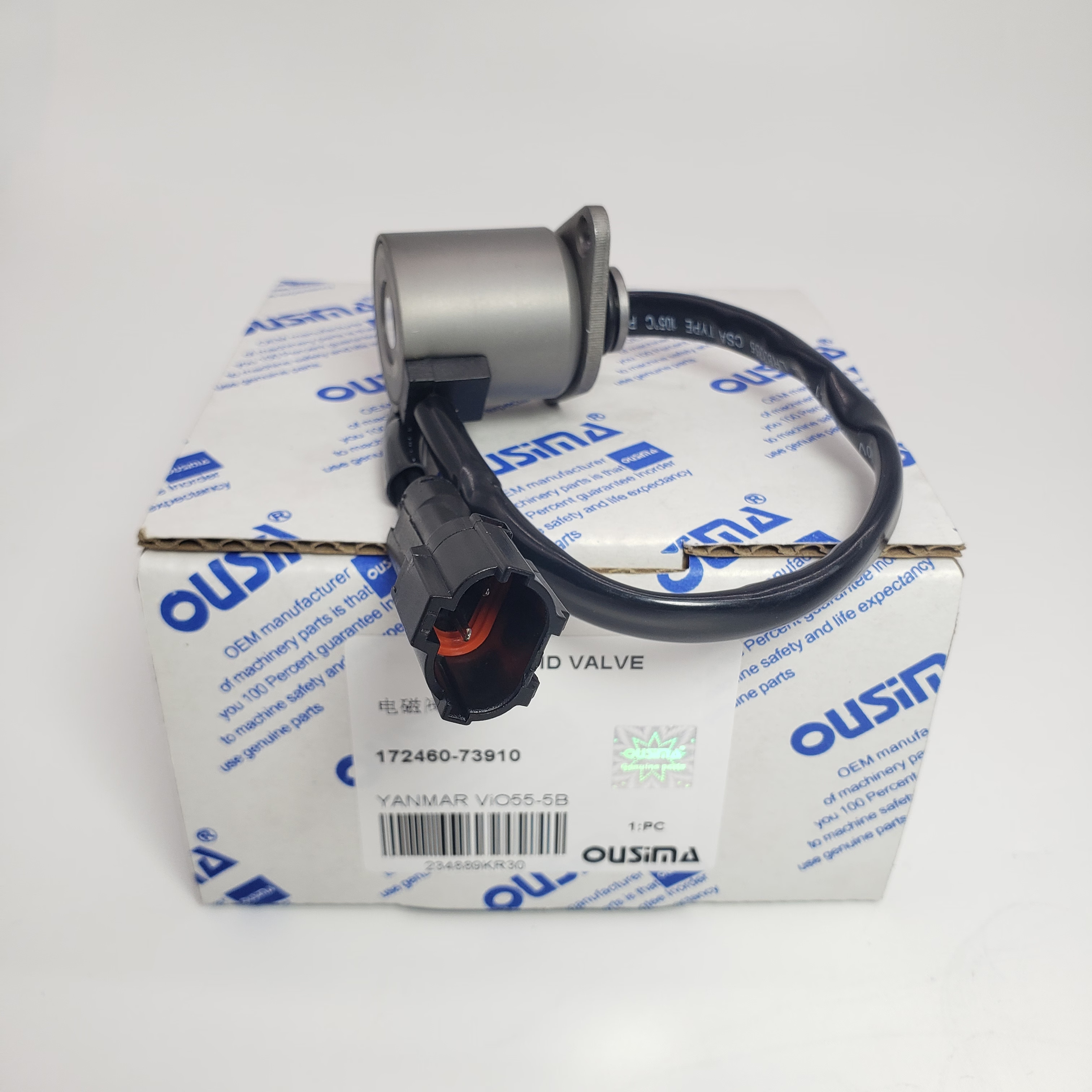 172460-73910 Main Pump Solenoid Valve For YANMAR VIO55-5B