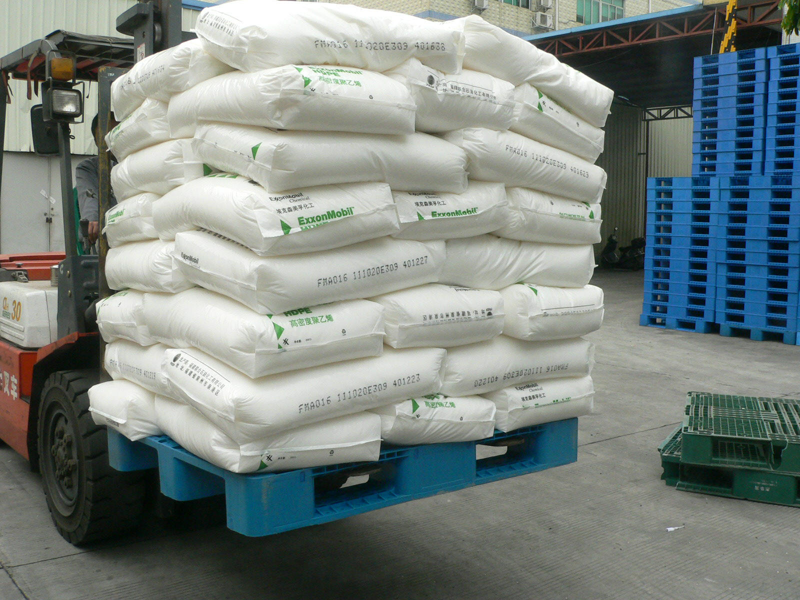 1200*800 euro pallet heavy duty 3 runners hygienic plastic pallet