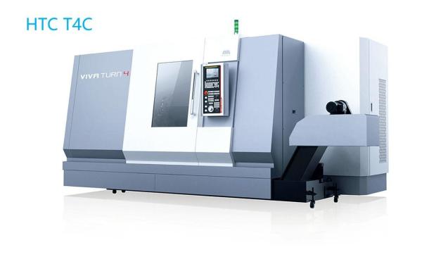 Horizontal 45 degree Slant Bed CNC Turning Lathe 3000r/min Metal Working Lathes