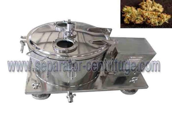 Model PPTD Top Discharging Basket Centrifuge For Ground Plant Washing With