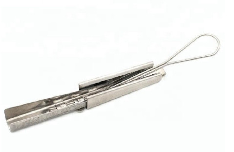 Quality Fiber Drop Wire Cable Clamp 1 Pair FTTH Fiber Optic for sale